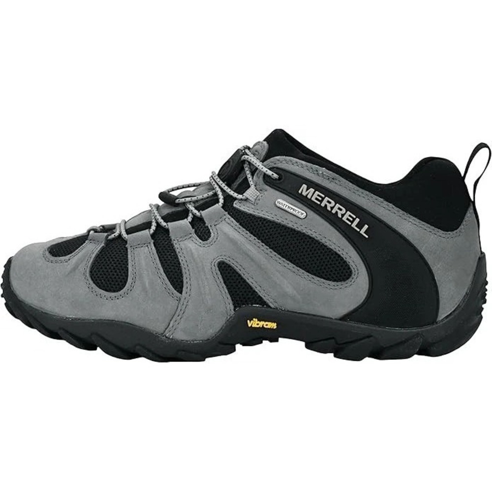 Merrell Chameleon Cham 8 Stretch Mens Sz 7 Waterproof Hiking Shoes Charcoal/Grey